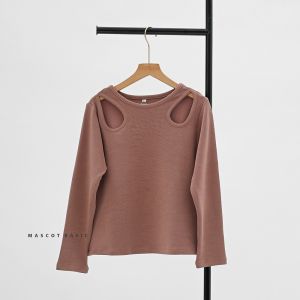 MASCOT Atasan Knit Wanita Tangan Panjang Bahan Knitted (M. 017) Baju Korea Knit