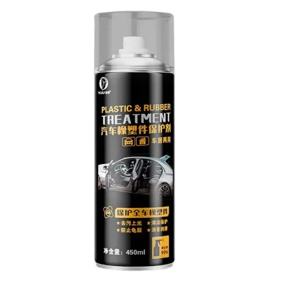 Car Plastic Restore Rubber Plastic Refurbishment Plastic Restorer Plastic Nano Coating 450ml