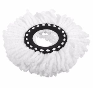 MW Spin Mop Head Rug Refill Spin Mop head Replacement Mop Cloth WHITE
