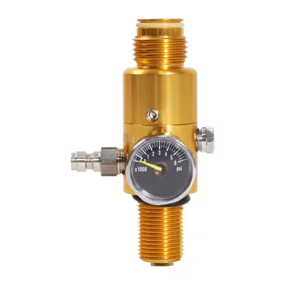 M18*1.5 Paintball Tank Regulator PCP Air Tank Regulator Valve High Compressed 4500PSI Input 1800PSI Output M18x1.5