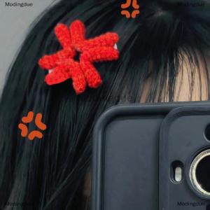 [COD] Modingdue Expression Handmade Hair Clips For Women Girls Creative Angry Hair Clip Funny Side Clip Versatile Hair Accessories Gifts