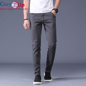 Cozy Up Men Long Pants Slim Fit Cotton Comfortable Straight Casual Trousers for Men