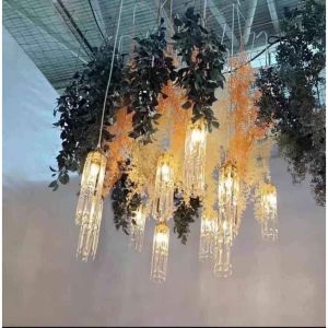 Bộ 10 Đèn Thả Chuông Pha Lê Sang Trọng Siêu Sáng