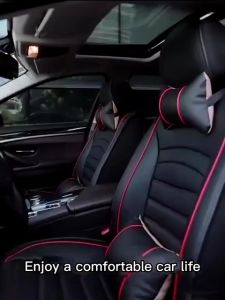 ✨【24H Delivery】✨Car Seat Cover Leather Car Seat Car Seat Cushion Sedan High quality leather Toyota Special Car Seat Cover Automobile Car Seat Cover Protector PU Leather Front Rear Full Set Waterproof Cover