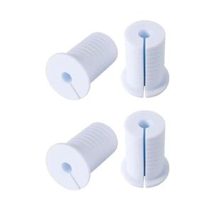 4pcs Multipurpose Starlinks Plastic Wall Grommets Set for Effective Cable Managements and Easy Installation Designs