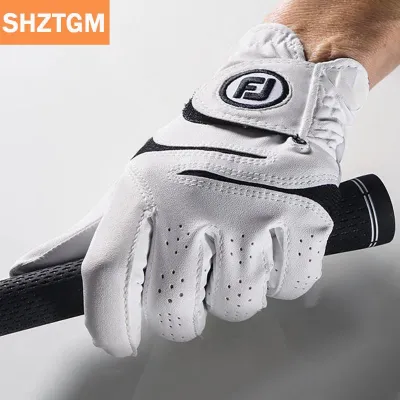 [COD] SHZTGMถุงมือกอล์ฟFootjoy 1ชิ้นถุงมือผู้ชาย สีขาว สีดำ FJ Mens WeatherSof Golf Glove Single Pack มือซ้ายมือขวาไมโครไฟเบอร์ถุงมือกอล์ฟระบายอากาศสำหรับผู้ชาย สีขาว ถุงมือกอล์ฟ ถุงมือผู้ชายสําหรับเล่นกอล์ฟ