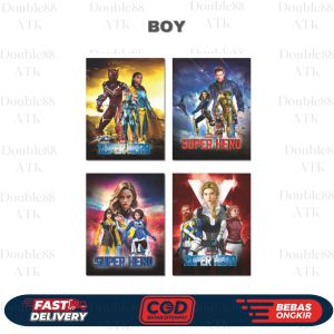 Buku Tulis Kwarto Vision / X-Book 38 lembar (1 pak isi 10pc)