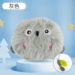 Cat Catnip Toys Funny Teething Chew Toys Sound Toy Built-in Catnip Scent Pack Squeaky Interactive Cartoon Toy For Dogs Cats