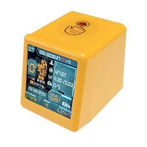 Nerdminer V2 NM Smart TV ESP32 BTC SOLO Lottery Miner Lower Power Consumption Hashrate Reach 1060 KH/s Silent Desktop Clock Gift