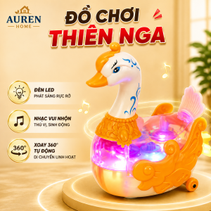Đồ Chơi Sư Tử Múa Lân Trung Thu Cho Bé – Tự Động Di Chuyển Né Vật Cản Lắc Đầu Phát Nhạc Đèn LED