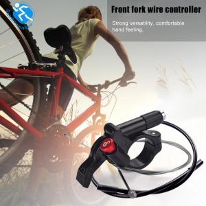 MTB Bicycle Front Suspension Fork Remote Lockout Lever with Inner Cable+Housing