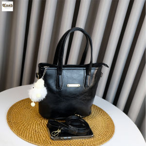 TUAH BAGS Tote Mini Claudia Glossy Wanita 3664 Tas Tangan Tas Jinjing Tas Fashion Tas Kekinian Tote Bag Tas Wanita Terbaru