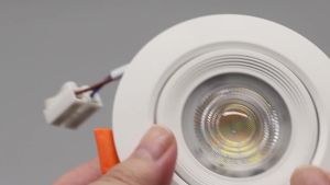 10pcs CCT Spot Downlight Recessed LED Ceiling Light 3 Color Adjusted AC100-240V Dial Switch 3000K/4000K/6500K Indoor Lighting