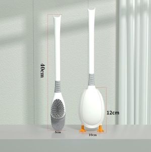 Toilet Brush Alat Pembersih Kamar Mandi Sikat Tempel WC 4 in 1 Model Bebek