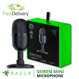 Seiren Mini Stand Mic Professional Audio Portable Table Mini Microphone