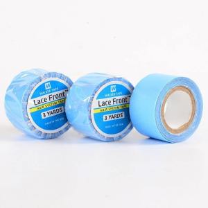 【COD/Original】3 yards Tape For Wig Adhesive Walker Tape For Lace Wig Double Sided Adhesive Tape for Hair Extensions Wigs Toupee Weaving For Tape Extension Toupee Blue Lace Front Support Hair Tape Double Sided Adhesive For Lace Wig/Hairpiece/Toupee
