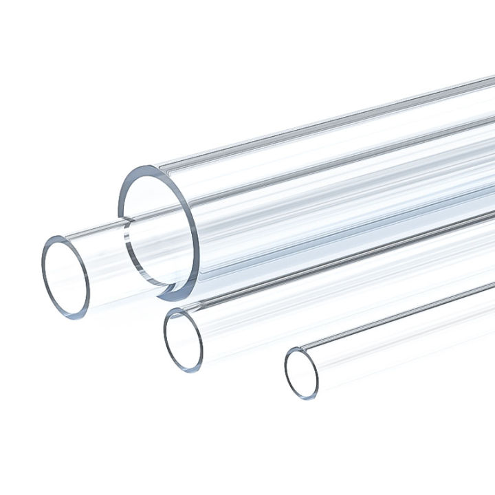 PVC transparent pipe rigid pipe 50UPVC transparent pipe fittings Water ...