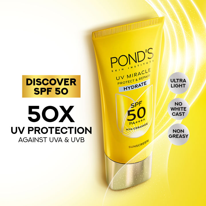 PONDS%20UV%20MIRACLE%20HYDRATE%20SPF%2050%2025G%20-%20Image%203