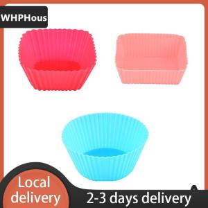[COD] WHPHous Ship within 24 hours 3Pcs Bento Divider Cup Easy Clean Mould Reusable Cake Mold Dessert Sushi Separate Storage Accessories Food Lunch Box Liner