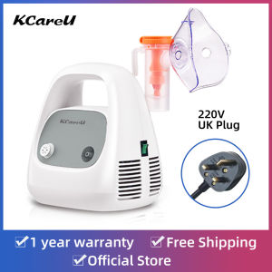 KCareU Portable Air Compressor Nebulizer Handsfree Machine Asthma Inhaler Cool Mist Compressor System for Kids Adults