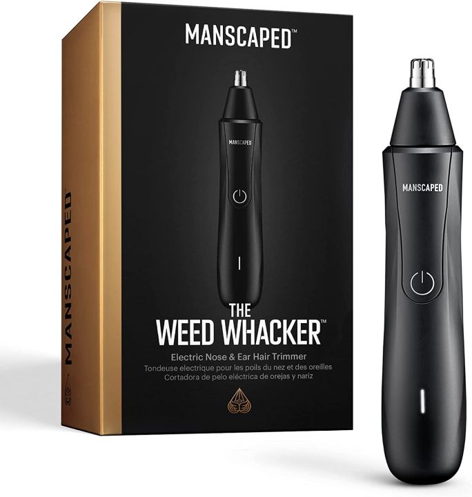 MANSCAPED™ The Whacker™ Nose and Ear Hair Trimmer – 9,000 RPM