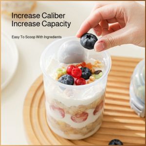 Health Cup Health Easy to Carry Yogurt Cup Sophistication Nutritional Balance See-through Fashion