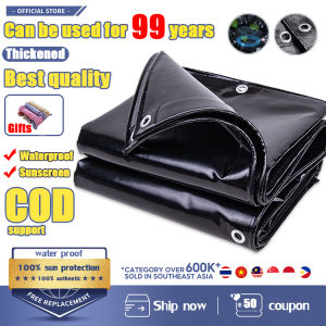 Japanese A++ grade tarp WATERPROOF TRAPAL 99 years unbreakable Extra-thick LONA WATERPROOF TRAPAL TOLDA TARPAULIN makapal original TARP trapal for tricycle Double-sided rainproof 200% canvas trapal waterproof makapal roll up