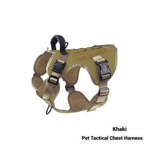 Pet Harness Explosion-Proof Cobra Buckle Tactical Medium and Large DogBig Dog Harness Dog Leash