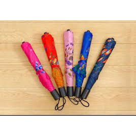 Payung Lipat 2 Bunga Kembang Murah Cakep Cantik