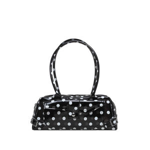 New Korean-style polka dot jelly bag a trendy and spacious tote bag for summer commuting a stylish shoulder bag for women