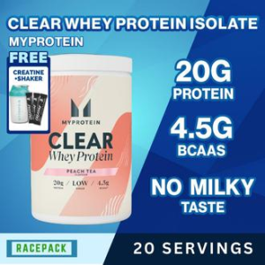 MyProtein Clear Whey Isolate Powder 20 35 Servings No Milky Taste Fruity Refreshing MYP01