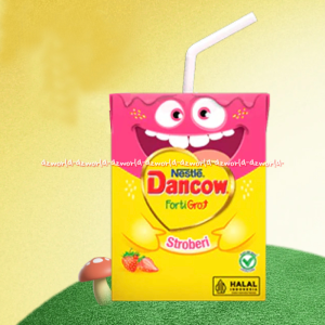 Nestle Dancow Fortigro 110ml UHT Rasa Coklat Stroberi Vanila Susu Siap Minum Rasa Stawberry Vitamin D B1