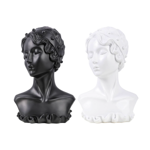 Mannequin Shaped Necklace Storage Rack Elegant Earrings and Rings Holder Organizer Display Stand for Pendants