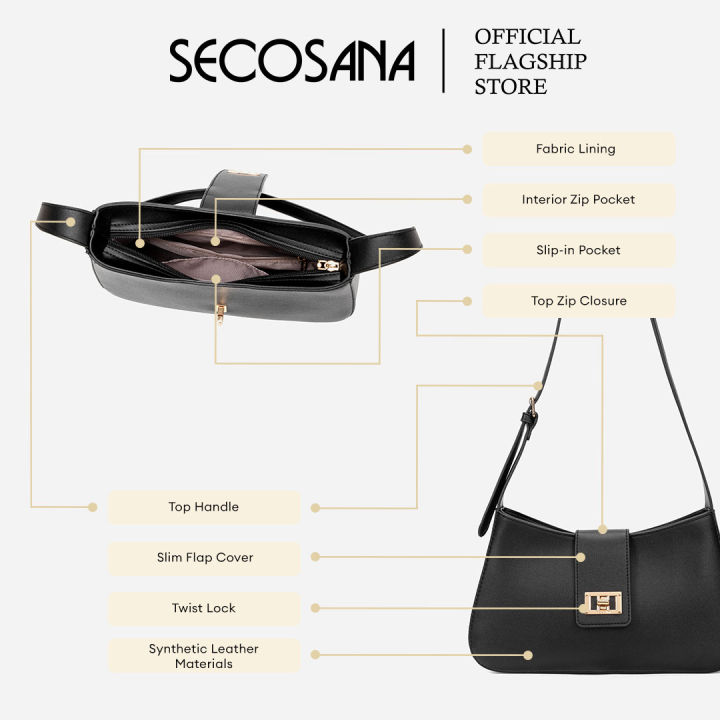 SECOSANA%C2%AE%20Linoone%20Classic%20Shoulder%20Bag%20-%20Image%205