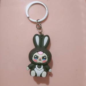 MÓC KHÓA CAO CẤP NHỰA ĐẸP THỎ THỊ TRẤN BABY THREE