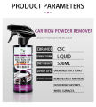 FantasticXml Strong Rust Remover for Metal 500ML Car Maintenance Cleaning Rust Remover Strong Rust Removal Multipurpose Anti Rust Spray rust remover cleaning spray Stain Dirt Cleaner Penetrating Oil for Bicycle Chains Cars Motorcycles. 
