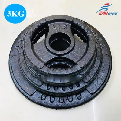 Tạ Miếng Gang Các Loại Từ 1Kg 2Kg 3Kg 5Kg 10Kg 15Kg Đến 20Kg Phi 50 - Đĩa Tạ Gang 12351015 20Kg