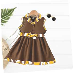 Dress Anak Perempuan Terbaru 2023//Baju Dress Anak Perempuan Musim Panas Umur 1-6 Tahun