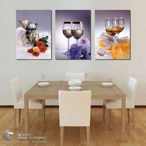 Tranh Tráng Gương - Tranh Treo Tường phòng bếpnhà ăn tráng gương đep