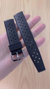 For Seiko Citizen Tropical Soft Breathable Silicone Strap Quick Release Watch Band 20mm 22mm Rubber Tropic Smart Strap