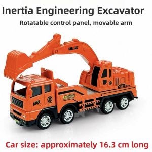 BESTITIT Chống va đập Đồ chơi xe vận tải kỹ thuật 10 Kiểu Dáng Nhựa Máy máy xúc máy ủi Chất lượng cao Bộ sưu tập quà tặng cho trẻ em Mô hình đúc loại dành cho bé trai