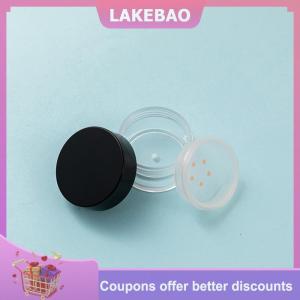 【LAKEBAO】 30g 50g nhựa lỏng bột Jar với sàng Rỗng Mỹ phẩm container cap trang điểm nhỏ gọn cầm tay lỏng hộp bột