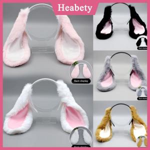 Heabety Dễ Thương Bunny Tai Headband Sang Trọng Thỏ Tóc Hoop Mũ Nón Cosplay Trang Phục Phụ Kiện Tóc Cho Người Lớn Đảng