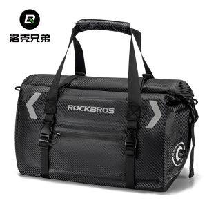 【Giao hàng địa phương】ROCKBROS Túi hành lý xe máy không thấm nước 20-60l mở rộng dung tích lớn ghế sau xe mô tô Túi Túi du lịch 4 in1 Ba lô đa chức năng Túi hành lý