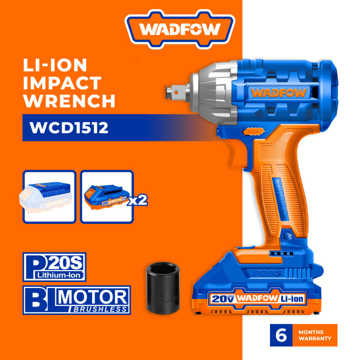 Clé à Chocs Widmann 1/2" 300Nm - 2 Batteries Li-Ion 36V 4.0Ah - Moteur Brushless