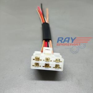 SOCKET KABEL KIPROK REGULATOR MOTOR 6 PIN FULL UNIVERSAL / SOKET KABEL MOTOR
