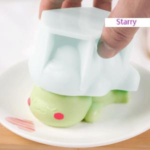 Starry Cute Dinosaur Mousse Mold Pudding Silicone Mold Custard Mold Cake Mold Cartoon Green Dino Cake Decoration Baking Bakery Tool
