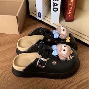 [Free Shipping] WomenS Thick-Soled Clogs For Outdoor Wear 2026 Spring/Summer New Style Non-Slip Odor-Resistant Simple And Versatile Closed-Toe Sandals