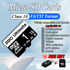 SD Card For CCTV Loop Recording Universal Memory Card FAT32 Format Class 10 High Speed Card