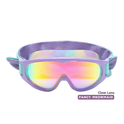 Infantino | Marckids Kids Swimming Goggles (Tangle-Free Design Soft Headband Anti-Fog & UV protection Lenses)